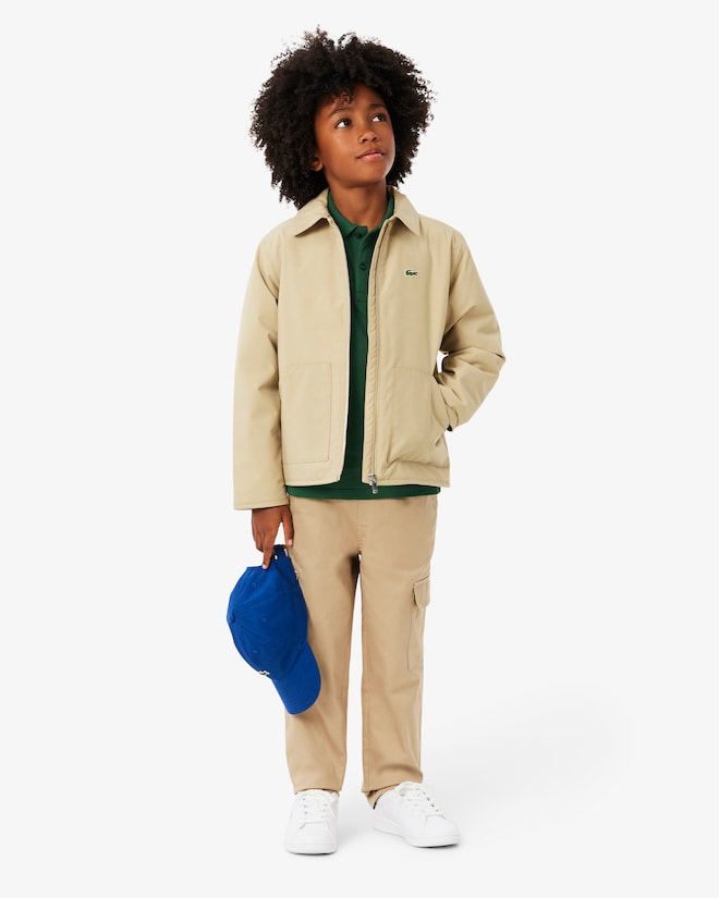 Lacoste Boys Short Sleeve Polo Shirts Green 947354 F9W