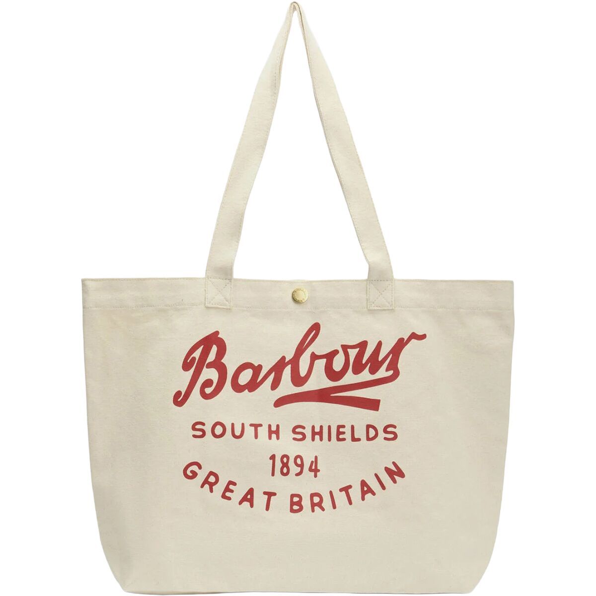Barbour Script Tote Bag Red UBA0752 RE11