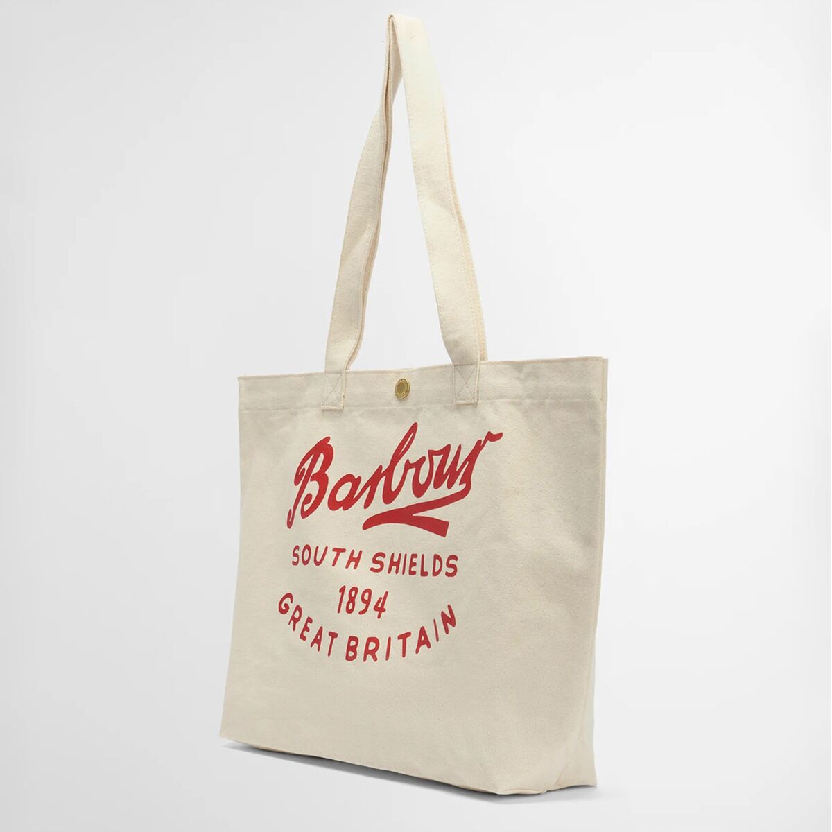 Barbour Script Tote Bag Red UBA0752 RE11