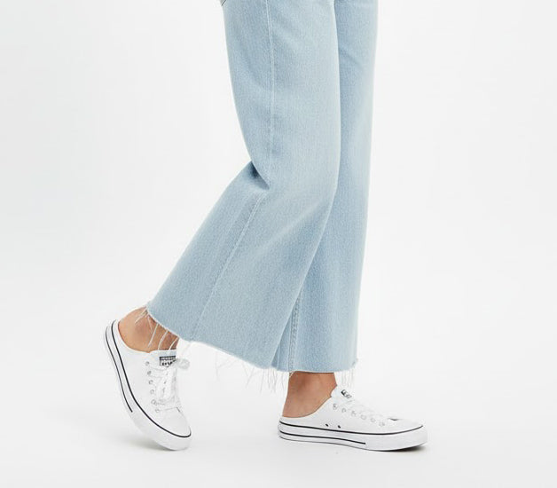 Converse Chuck Taylor All Star Dainty Mule Slip White/White/Black 567946F