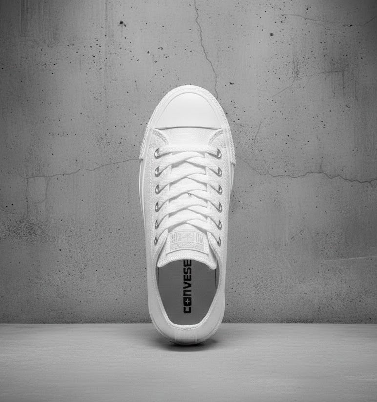 Converse Unisex Chuck Taylor All Star OX White Monochrome 1U647