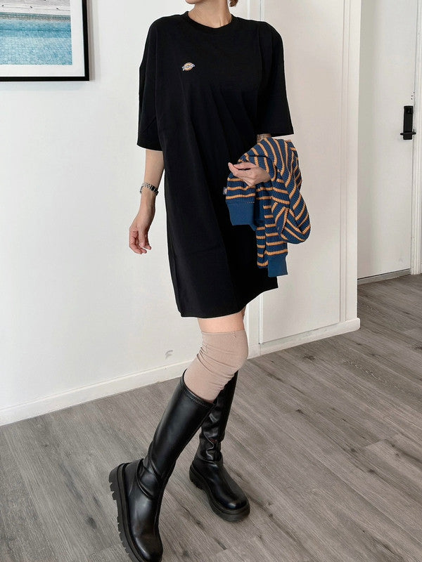 Dickies Women’s Mapleton Tee Dress Knit Black FMR11KBK