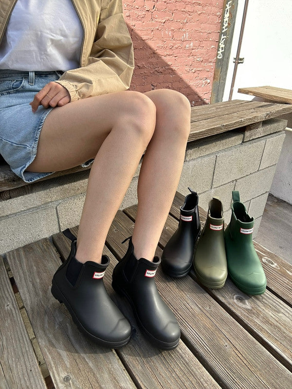 Hunter Women's Original Chelsea Boots Black WFS2078RMA BLK