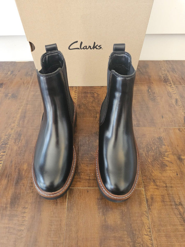 Clarks Women's OriannaW UP Black Leather 26174821
