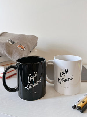 Maison Kitsune Muh Cafe Kitsune Black SPCKU08404 BK - APLAZE