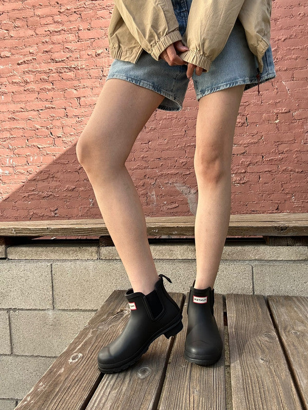 Hunter Women's Original Chelsea Boots Black WFS2078RMA BLK