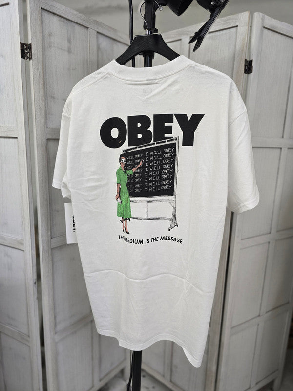 OBEY Men's I Will Obey White 165264349 WHT