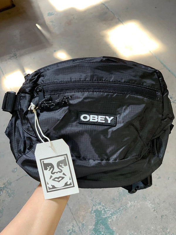 Obey Commuter Waist Bag Black 100010126