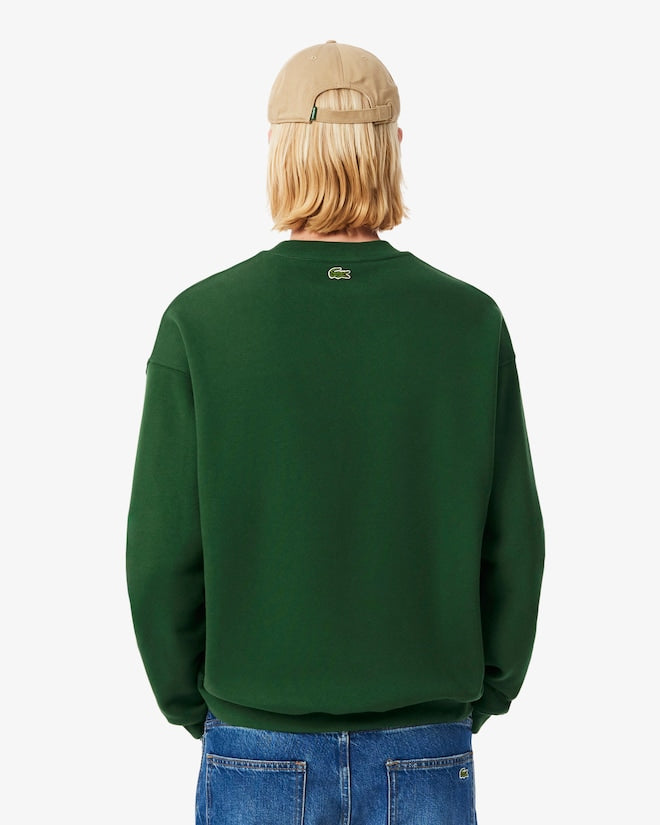 Lacoste Men’s Heritage Embroidery Fleece Sweatshirt Pine Green SH5888 132