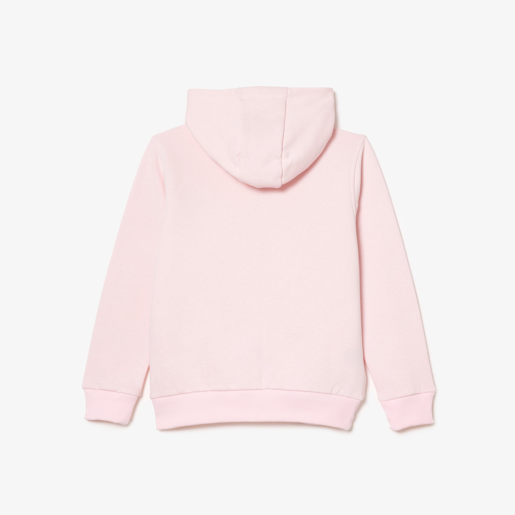 Lacoste Kids' Kangaroo Pocket Zip-Up Hoodie Light Pink SJ9723 T03 - APLAZE