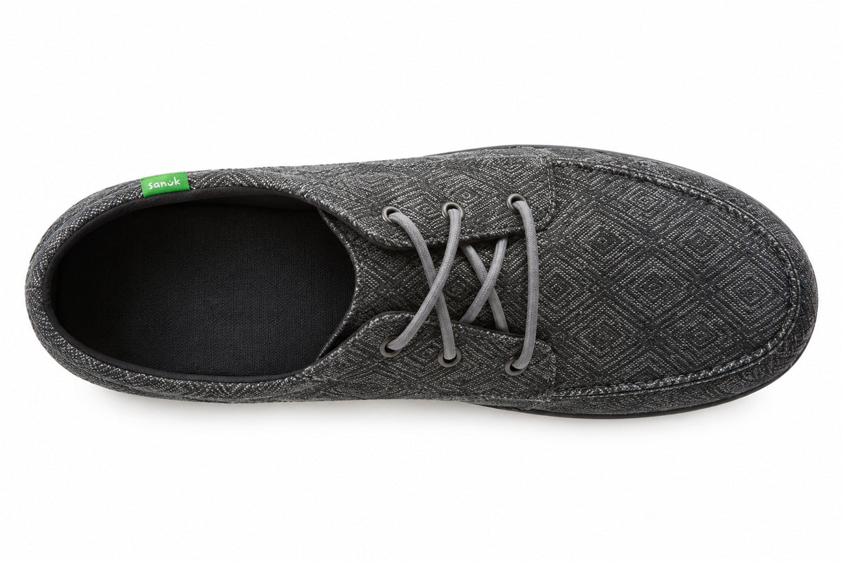 SANUK Mens Cassius Funk in Charcoal