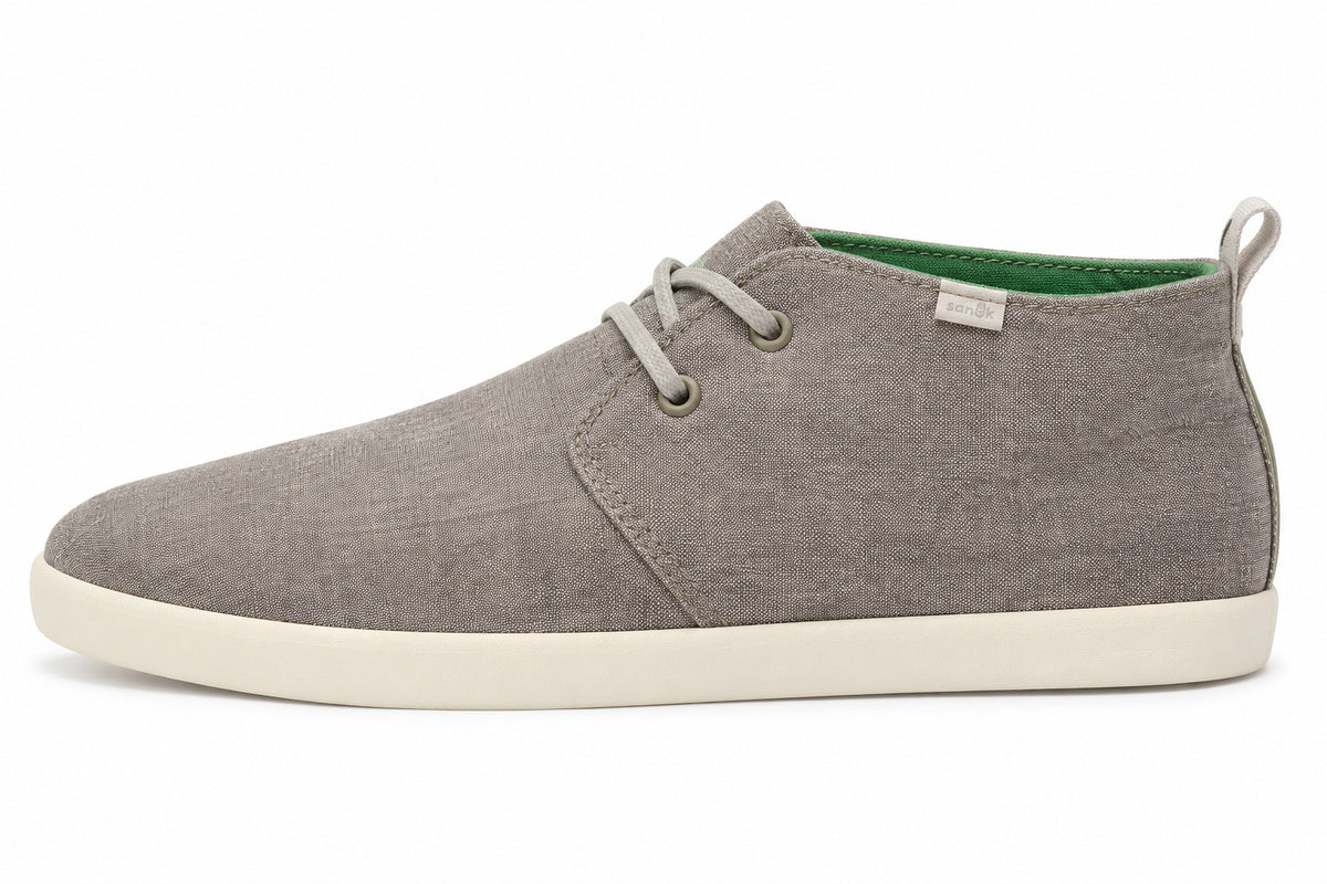 SANUK Mens CARGO TX in Olive Chambray