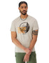 Champion Classic Vintage Wash Graphic T-Shirt, State Forest Logo Comfort Wash Faded Khaki T98658 586SZB ADWU - APLAZE