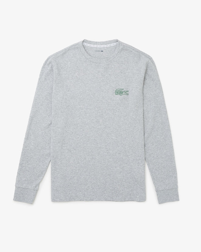 Lacoste Men’s Waffled Cotton Undershirt Silver Chine TH5050-51 CCA