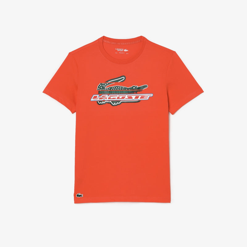 Lacoste Men's Sport Regular Fit Organic Cotton T-Shirt Watermelon TH5156 51 02K