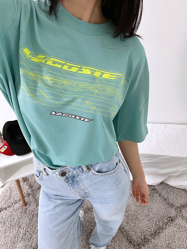 Lacoste Men’s Loose Fit Organic Cotton Piqué T-Shirt Florida TH5529 51 3A4
