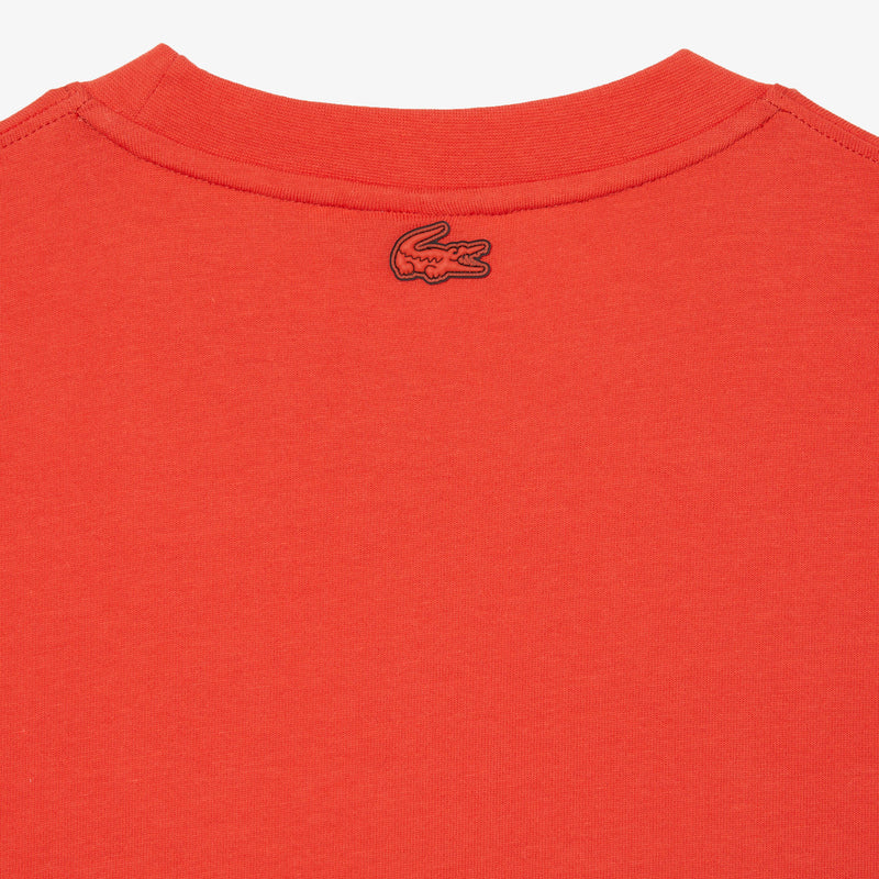 Lacoste Men’s Loose Fit Cotton Jersey Print T-Shirt Watermelon TH5565 51 02K
