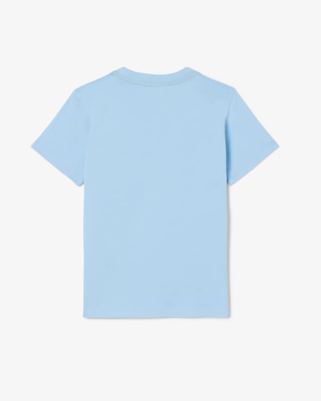 Lacoste Kids Logo Core Cotton T-Shirt Panorama Sky 947025 HBP