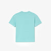 Lacoste Kids’ Branded T-shirt in Organic Cotton Jersey Pastille Mint/Multi TJ5310 51 Y7I