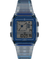 Timex LCA 35mm Resin Strap Watch Blue/Blue TW2W45100VQ