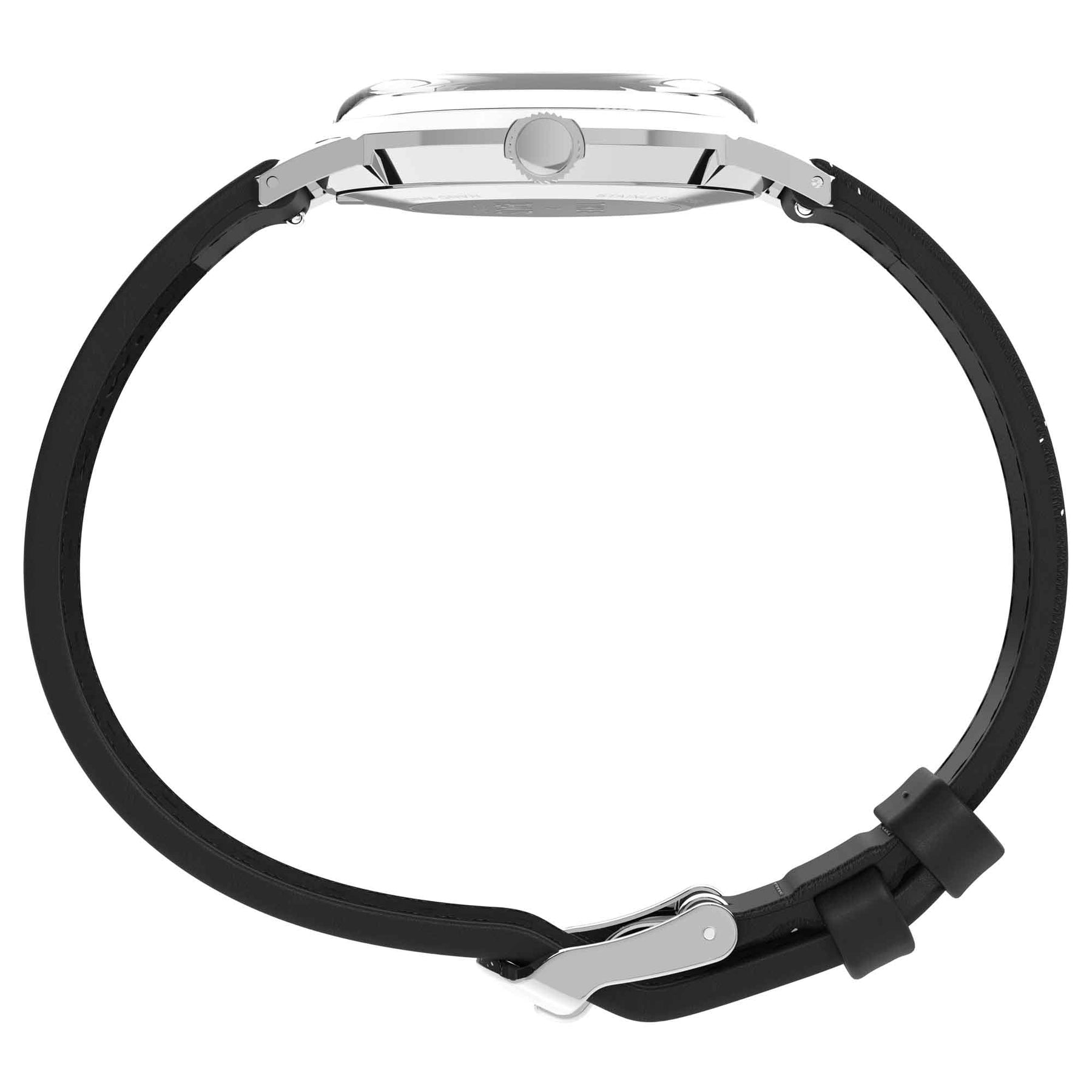 Timex x Peanuts Marlin Hand-Wound Space 34 mm Leather Strap Watch TW2W897000Q