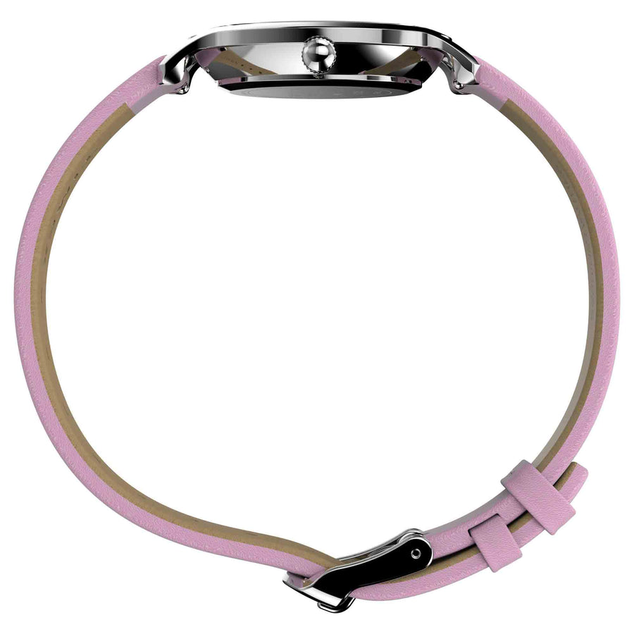 Timex x Peanuts Transcend Snoopy Hug 31 mm Pink Leather Watch TW2Y26000VQ