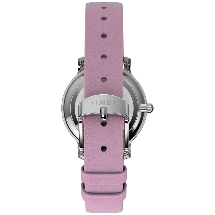 Timex x Peanuts Transcend Snoopy Hug 31 mm Pink Leather Watch TW2Y26000VQ