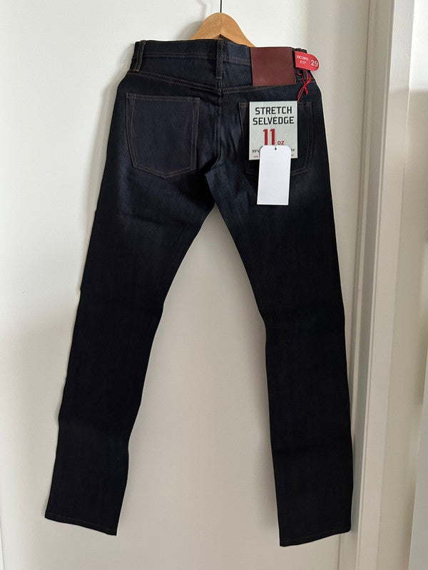 The Unbranded Brand UB122 Skinny Fit 11oz Stretch Selvedge UB122 - APLAZE