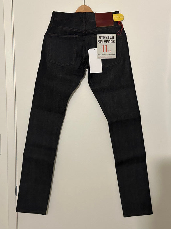 The Unbranded Brand UB422 Tight Fit 11oz Stretch Selvedge - APLAZE