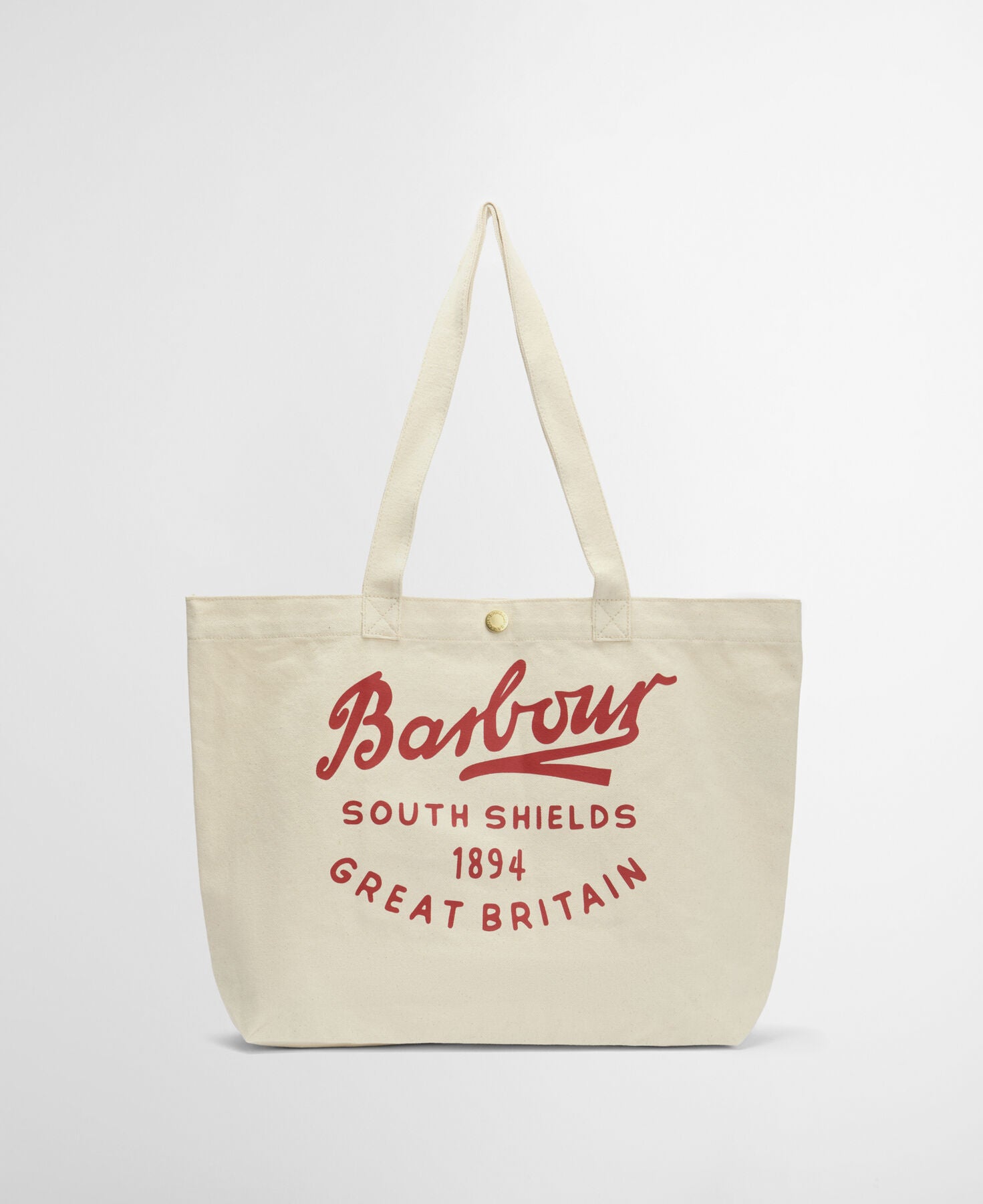 Barbour Script Tote Bag Red UBA0752 RE11