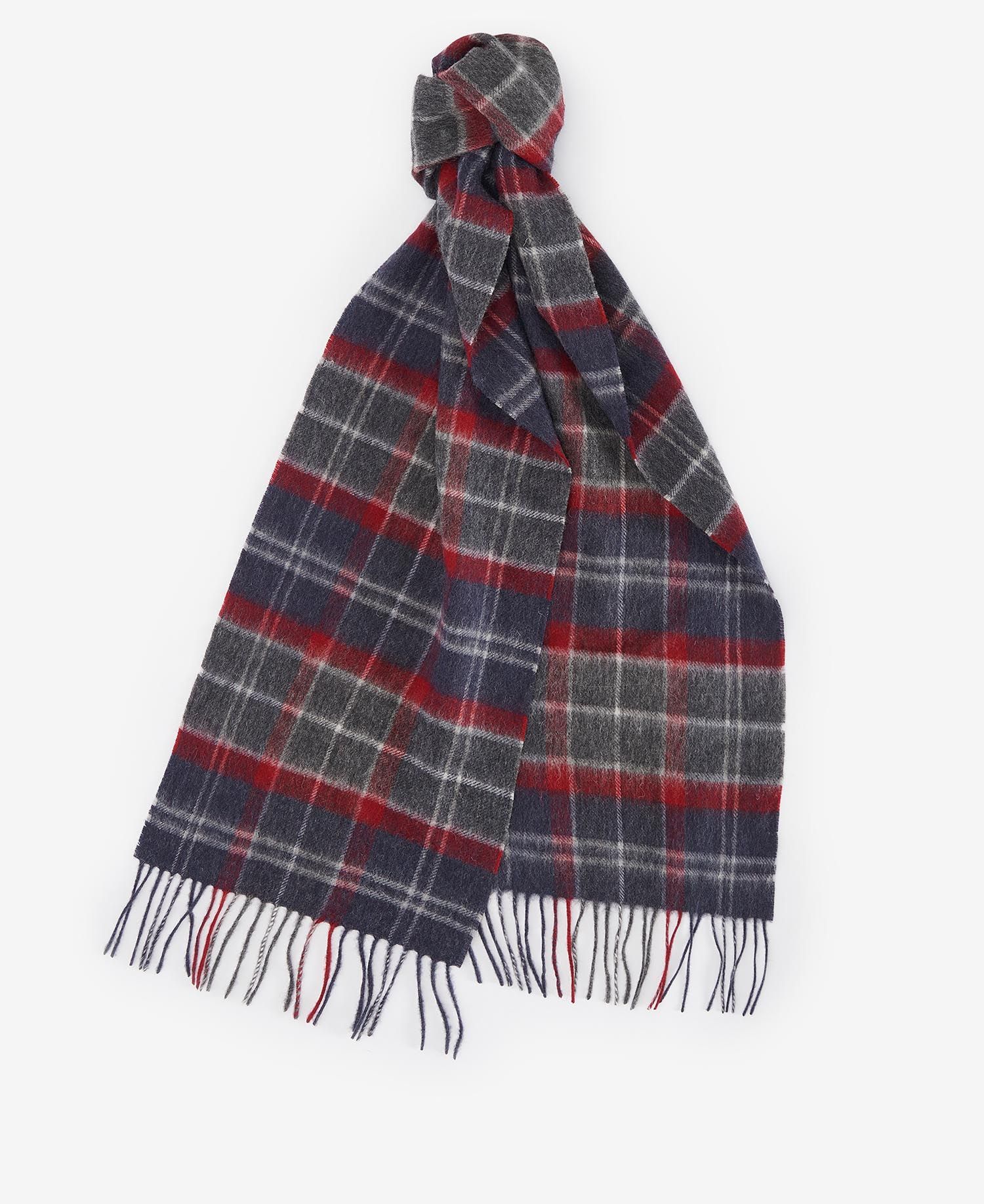 Barbor Tartan Scarf Blue Granite USC0002 TN27