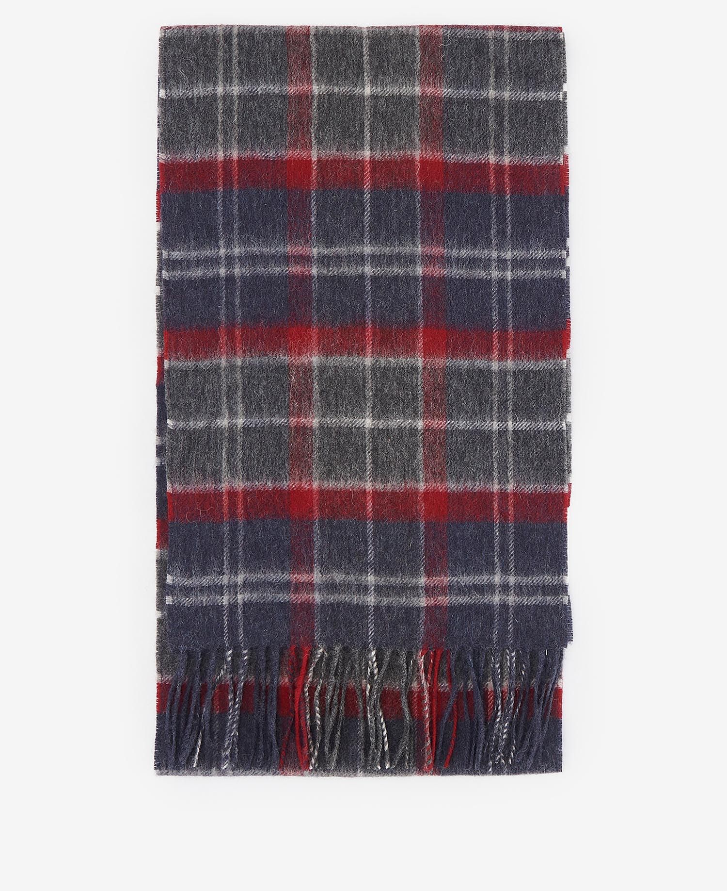 Barbor Tartan Scarf Blue Granite USC0002 TN27