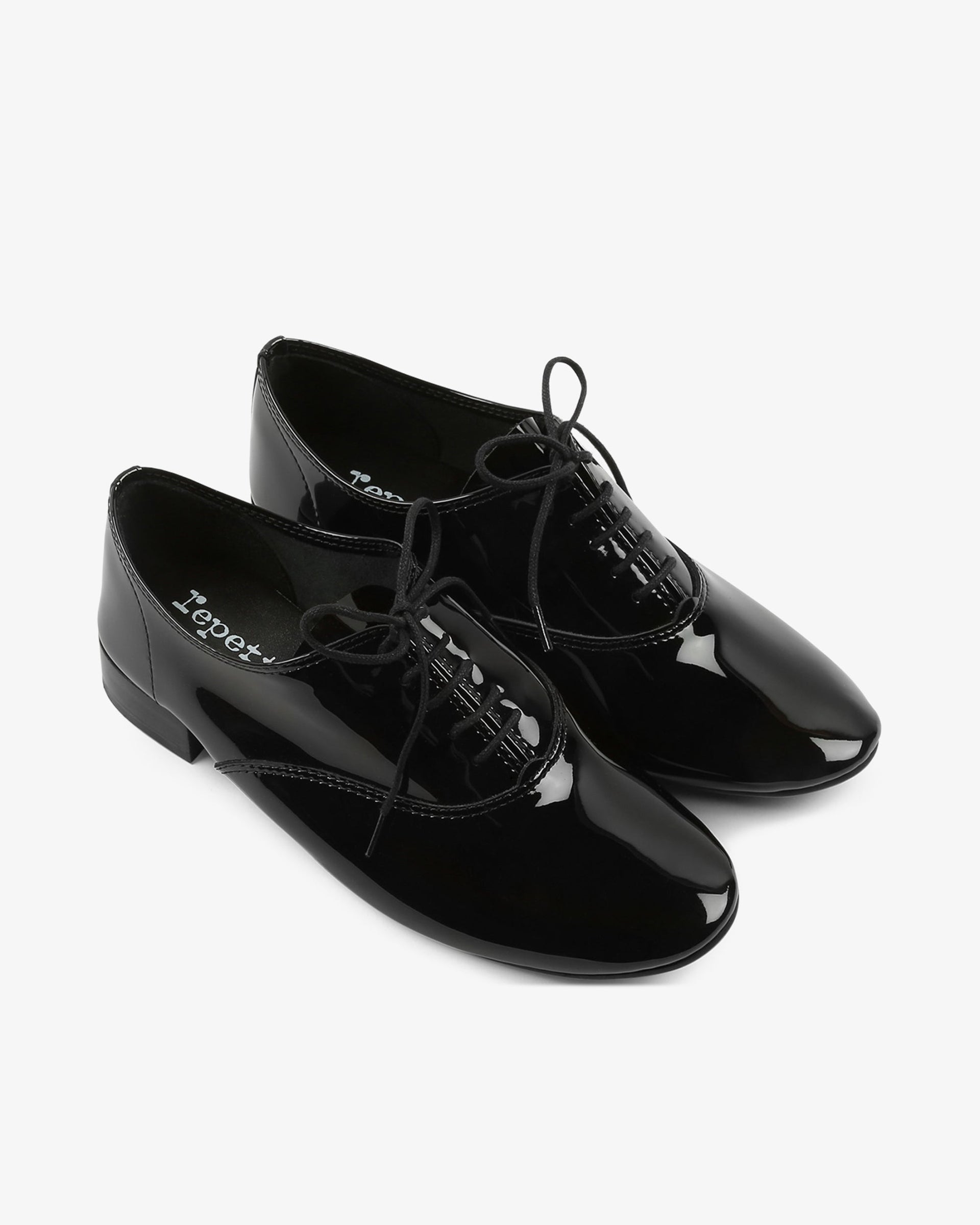 Repetto Women's Zizi Oxford Shoes - Rubber Sole Black V014VLUX 410