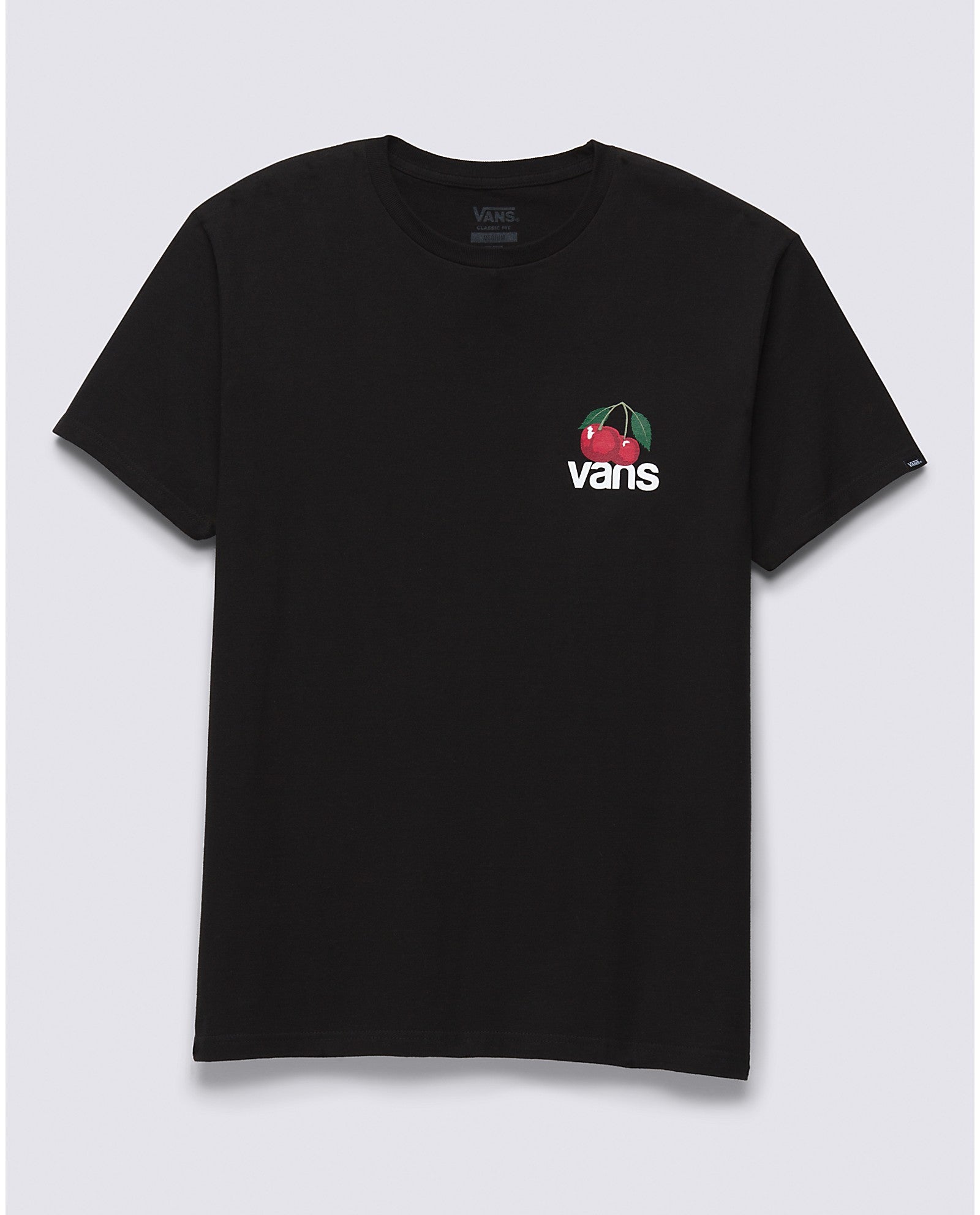 Vans Cherrycheck T-Shirt Black VN0006DABLK - APLAZE