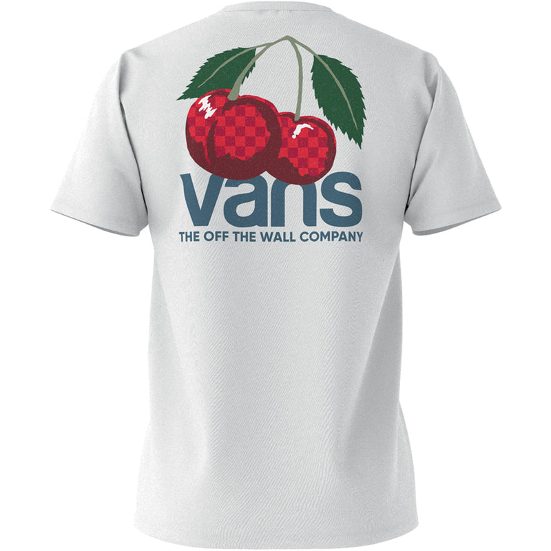 Vans Cherrycheck T-Shirt White VN0006DAWHT