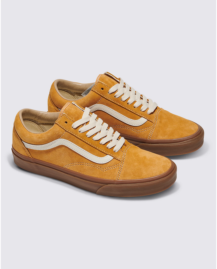 Vans Old Skool Pig Suede Shoe Gum Antelope VN0007NT5QJ - APLAZE