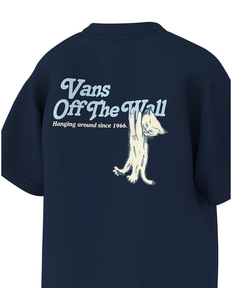 Vans Kids Hanging Around Since 1966 T-Shirt Dress Blues VN00080NLKZ - APLAZE