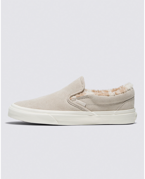 Vans Women s Classic Slip On Cozy Hug Sherpa Skate Shoes