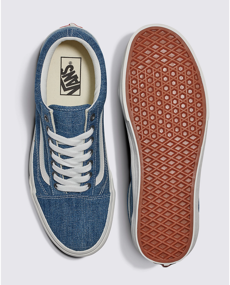 Vans Old Skool Threaded Denim Blue/White VN000CR5Y6Z - APLAZE