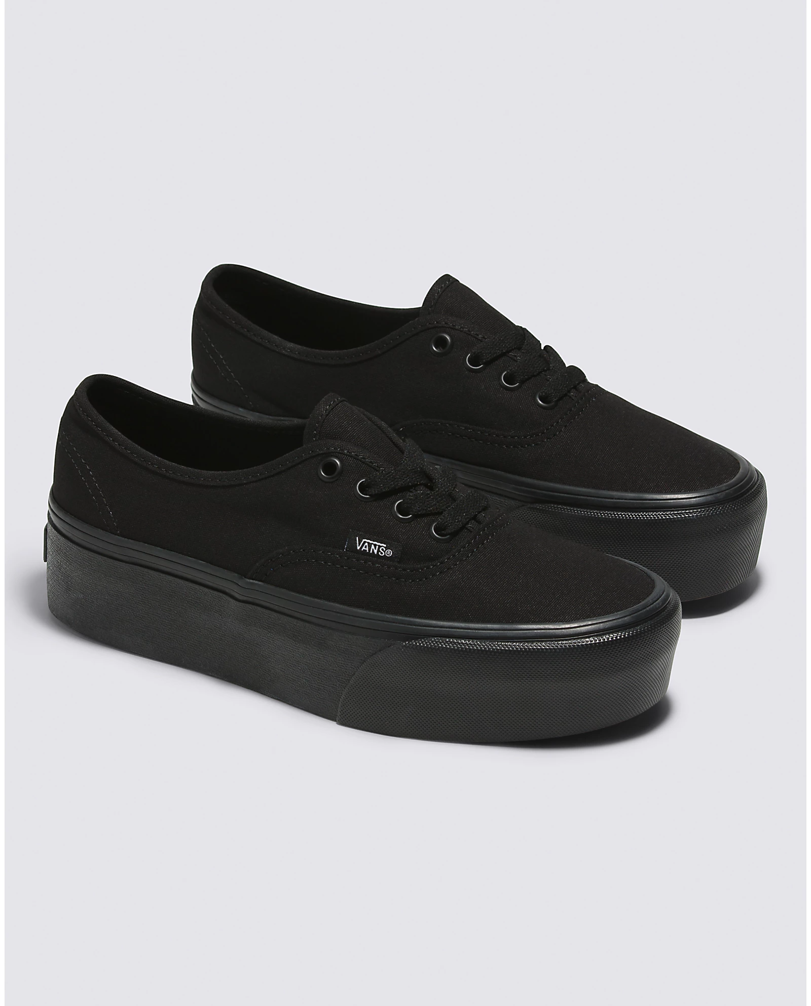 APLAZE | Vans Authentic Stackform Shoe Canvas Black/Black VN0A5KXXBKA