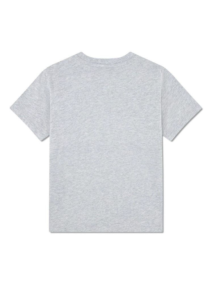 Lacoste Kids Logo Core Cotton T-Shirt Argent Chine Heather 947025 GH0