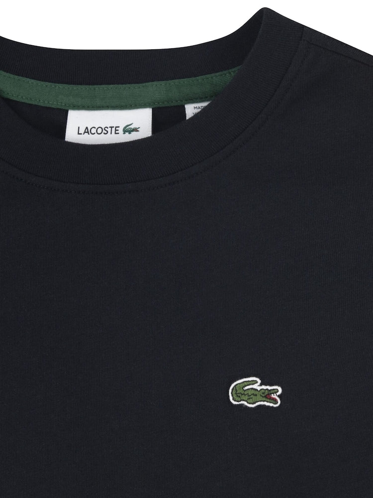 Lacoste Kids Logo Core Cotton T-Shirt Black 947025 K96