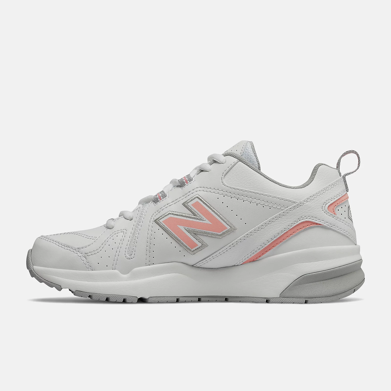 New Balance Women's 608V5 White/Pink WX608WP5