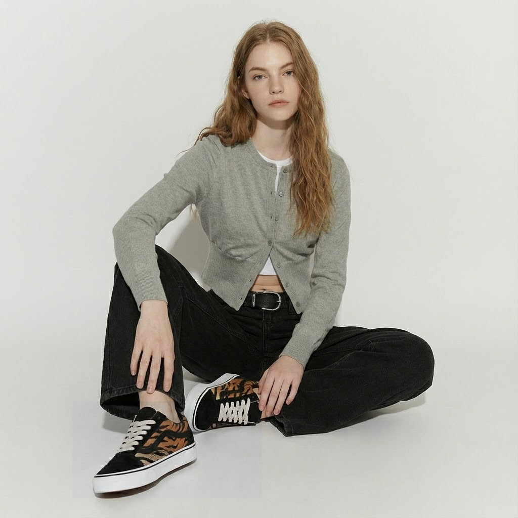 Vans UA Old Skool Tapered Sneakers Tiger/True White VN0A54F48WP