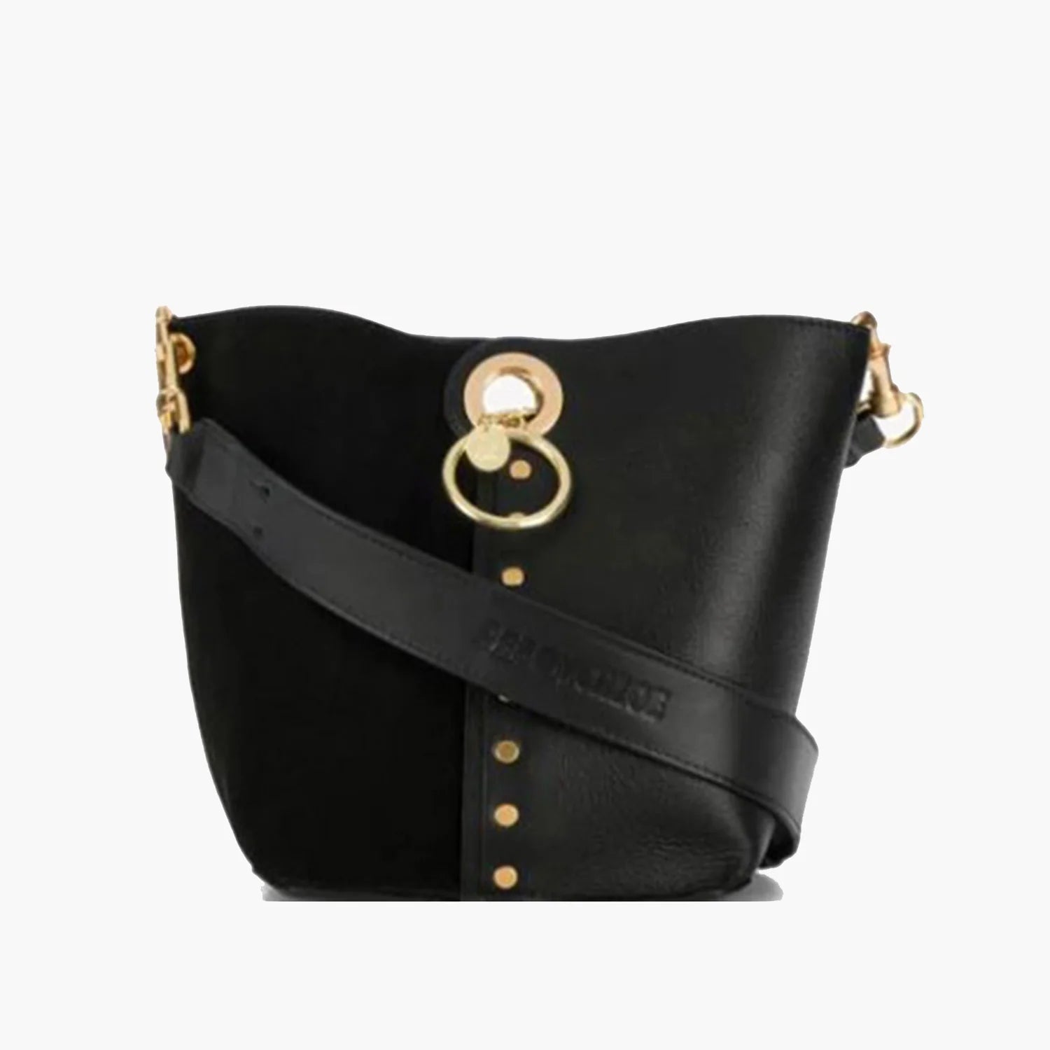 See by Chloé Gaia Small Tote Bag Black CHS20SSA48631 001