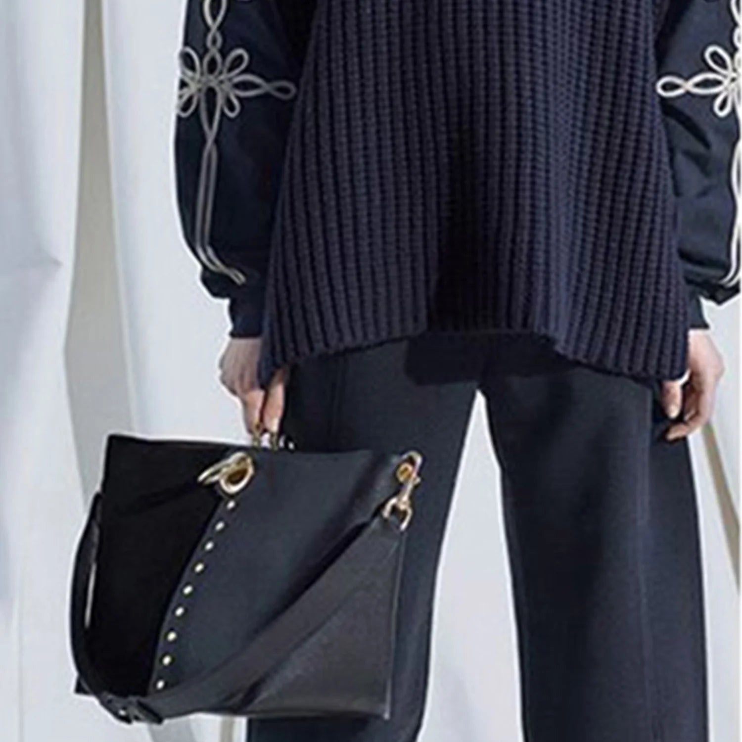 See by Chloé Gaia Small Tote Bag Black CHS20SSA48631 001
