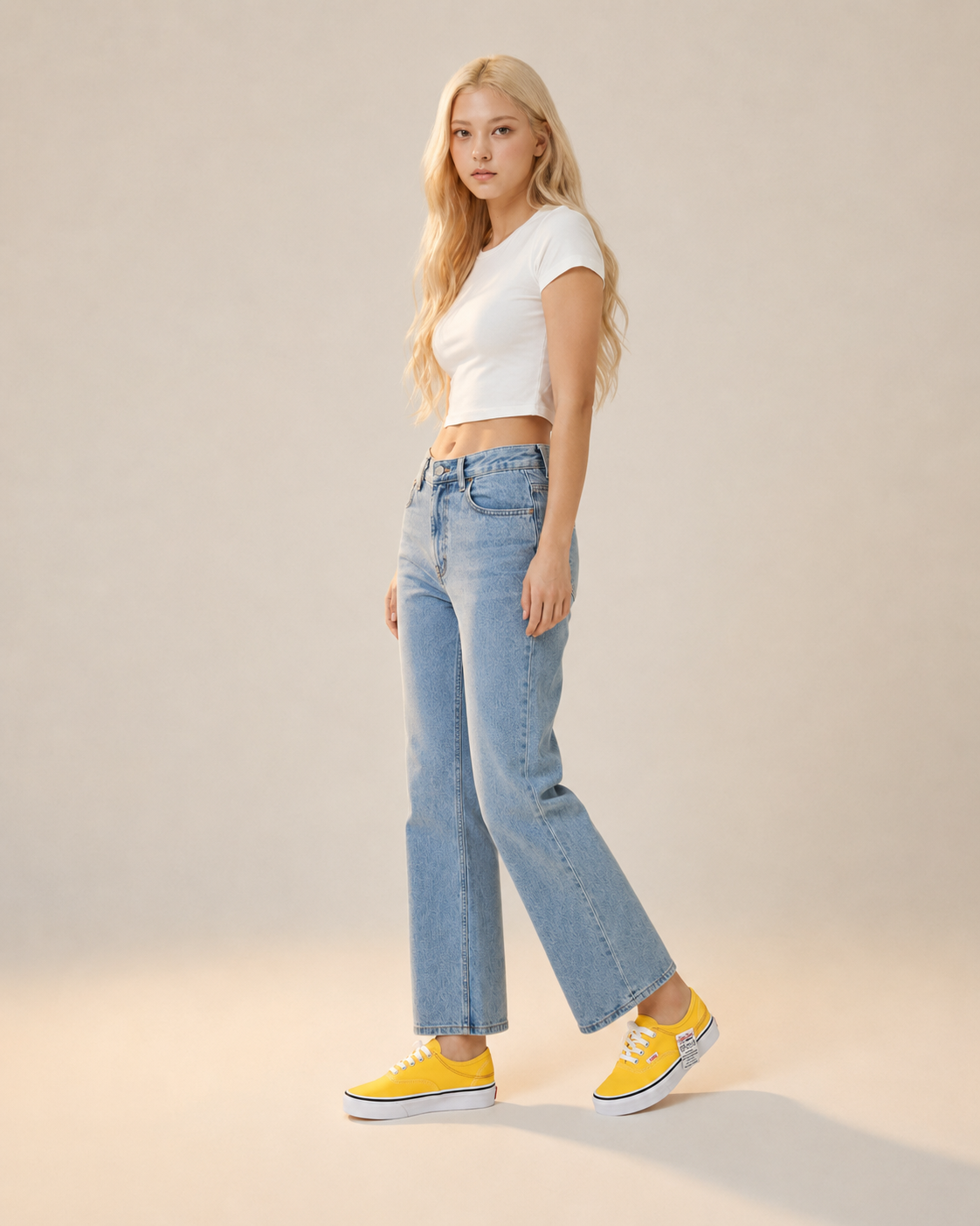Vans DIY Authentic HC Lemon Chrome/True White VN0A4UUC1AE