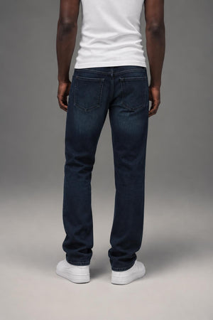 Cheap Monday Tight Deep Indigo 0103015 AI model photo