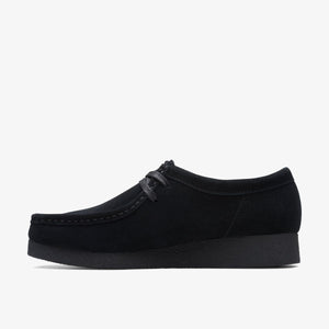 Clarks Originals Women's Wallabee EVO Shoe Black Suede 26174746 - outsole