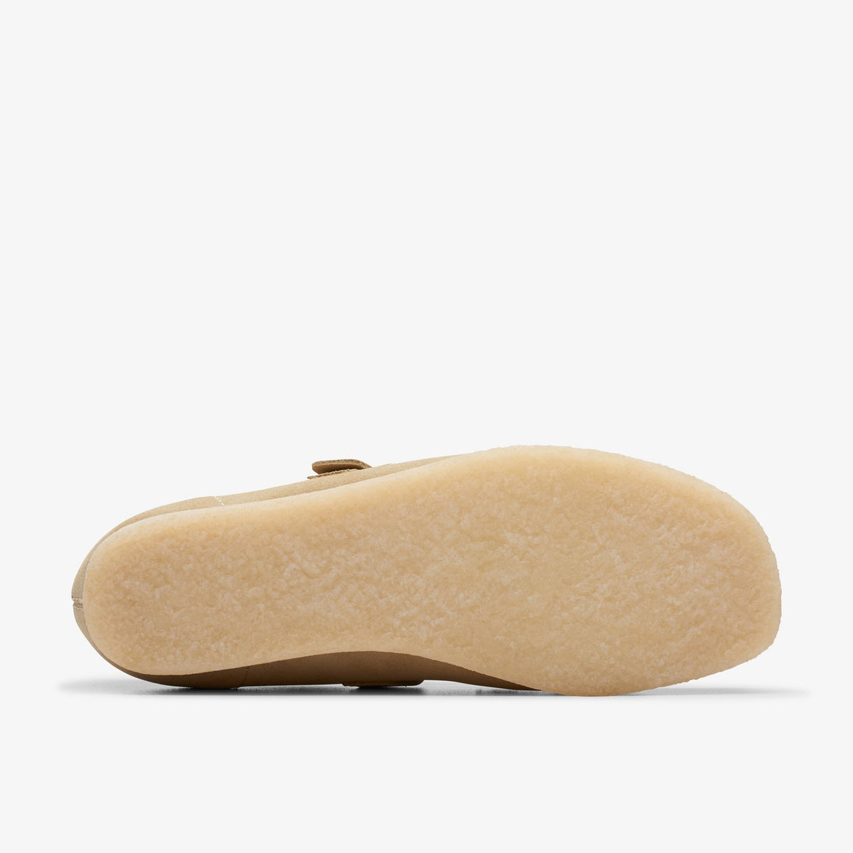 Clarks Originals Wallabee T-Bar Maple Suede women's shoe three-quarter view